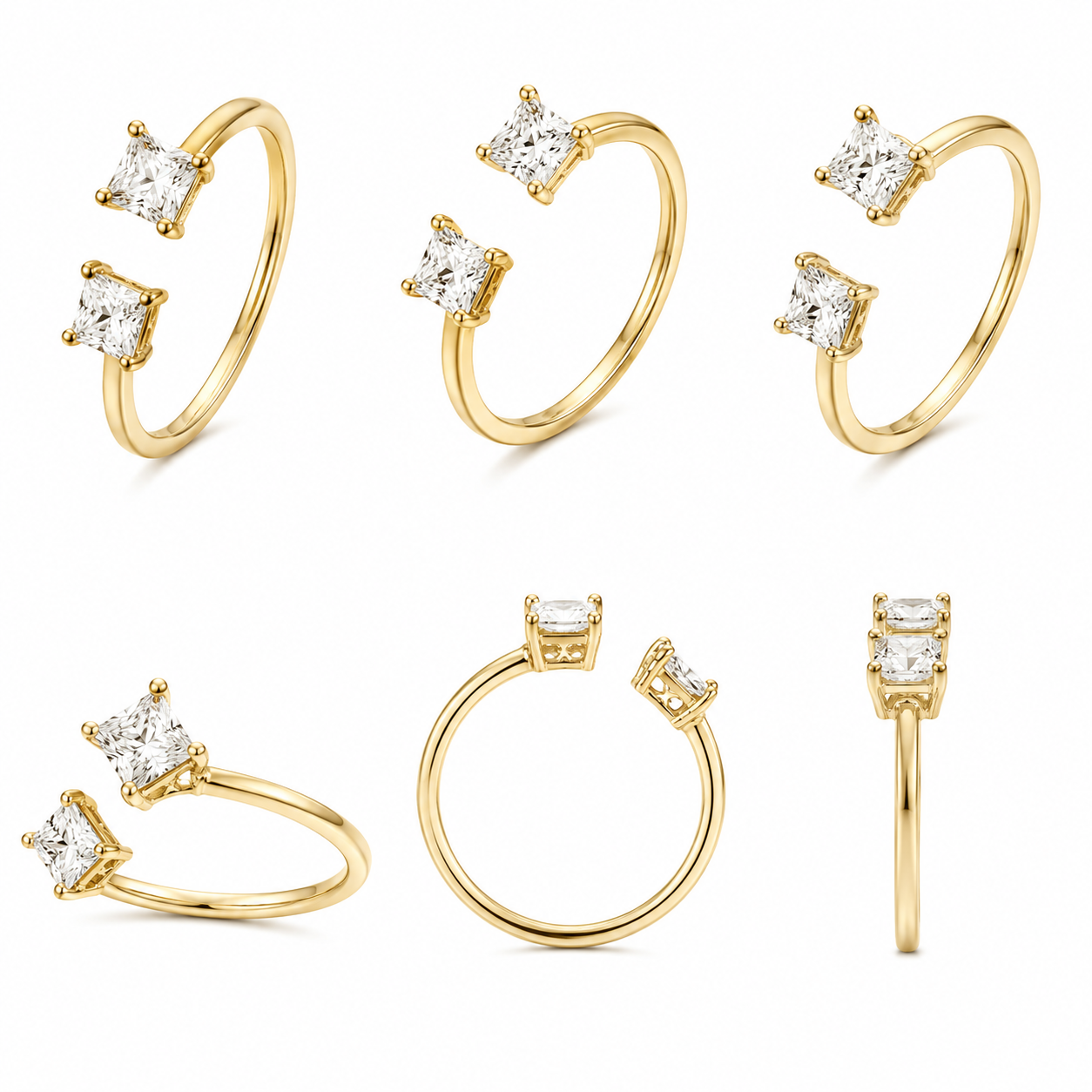 White Diamond Ring / PK-34R/MMMR