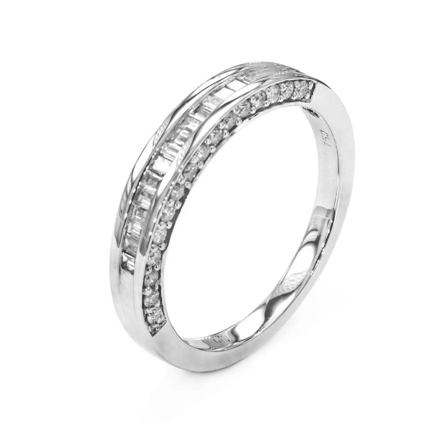 Baguette Diamond Designer Ring / PK-27R/ARR